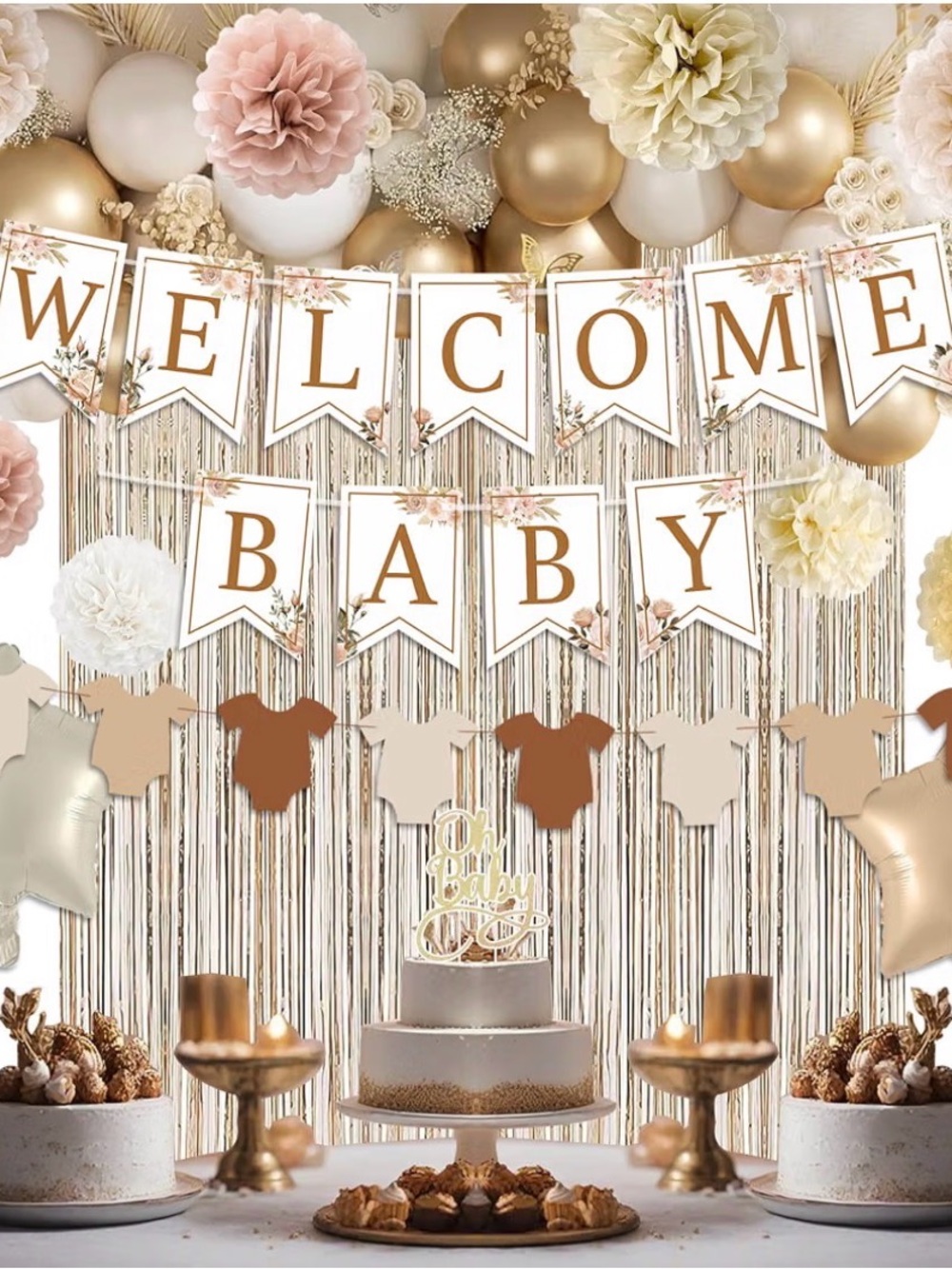 Assorted Baby Shower Decorations - Picture 10 of 10